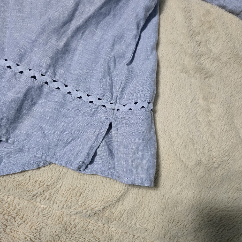 Ruby Rd Linen Tunic Top Blouse XL - Picture 3 of 11